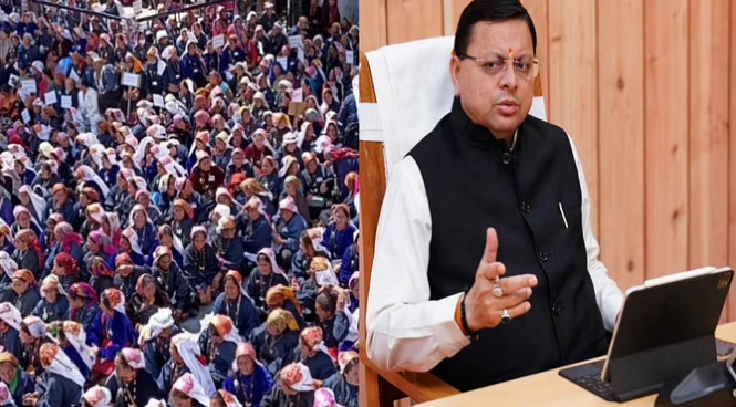 देश के प्रथम गांव के लोग आहत