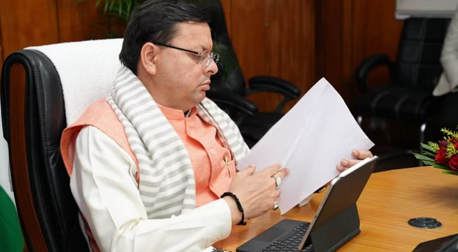 सीएम पुष्कर सिंह धामी