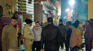 मौके पर पहुंची पुलिस