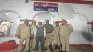 पुलिस की गिरफ्त में आरोपी रुपचंद