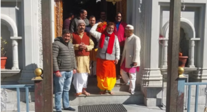 नृसिंह मंदिर में तेल कलश पूजा