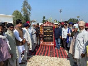बेहड़ ने किया 27 लाख से निर्मित विकास कार्यो का लोकार्पण