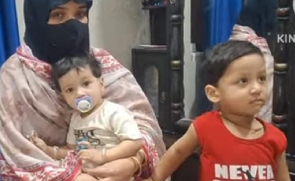 पाकिस्तान जाने की नहीं मिली मंजूरी; सना को बॉर्डर से लौटाया ,पिता के पास पाकिस्तान में रहेंगे दो बच्चे