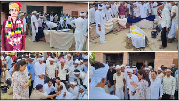 विमान दुर्घटना: MBBS छात्र की विदाई में उमड़ा सैलाब; टीना डाबी भी रोईं; विमान हादसे का दर्द