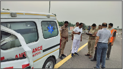 एंबुलेंस पिकअप की टक्कर; एम्बुलेंस में सवार पांच लोगों की दर्दनाक मौत, मरने वाले पांच में दो ड्राइवर