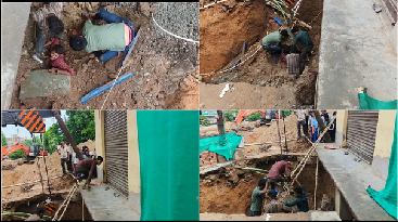 पैर रखते ही फट गई सड़क, जमीन में समाया युवक एक घंटे तड़पता रहा; खौफनाक तस्वीरें, ऐसे बची जान