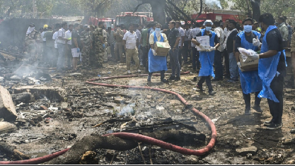 मंत्री नायडू ने कहा- भारत में ही है दुर्घटनाग्रस्त विमान का ब्लैक बॉक्स, AIB कर रहा इसकी जांच
