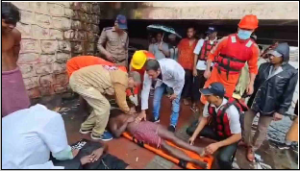 बाढ़ से निपटने के लिए तैयारी, हरिद्वार समेत 5 जिलों में मॉक ड्रिल, गंगा में बहते युवक को बचाया