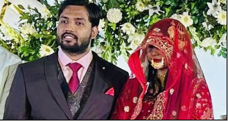 सामने आई खान सर की पत्नी की पहली तस्वीर, रिसेप्शन पार्टी के फोटो-वीडियो वायरल