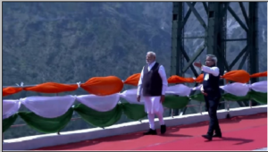 चिनाब पुल का उद्घाटन करेंगे PM मोदी, अंजी ब्रिज का लोकार्पण, पहुंचे जम्मू-कश्मीर