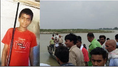 सरयू नदी में भैंस नहला रहे किशोर को खींच ले गया मगरमच्छ, मचा हड़कंप