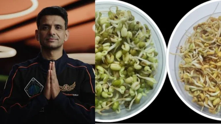 अंतरिक्ष में किसान बने ग्रुप कैप्टन शुभांशु शुक्ला; मेथी और मूंग के बीज के साथ कर रहे प्रयोग