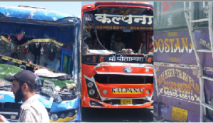 बड़ा हादसा: कुलगाम में काफिले की 3 बसों की टक्कर; 10 से अधिक श्रद्धालु घायल