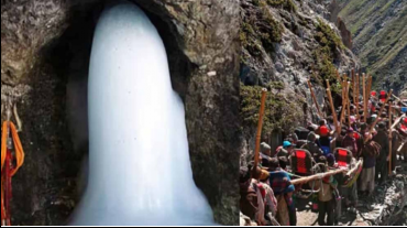 अमरनाथ यात्रा: जम्मू से 7,000 से अधिक तीर्थयात्रियों का समूह रवाना