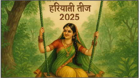 हरियाली तीज 2025: कल मनाया जाएगा शिव-पार्वती के मिलन का पावन पर्व