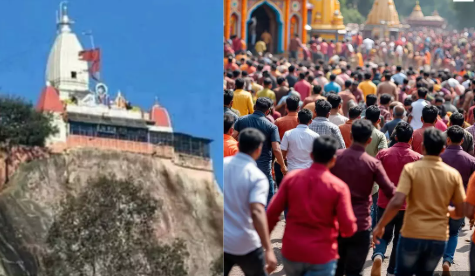 मनसा देवी मंदिर में भीषण भगदड़, 6 श्रद्धालुओं की मौत, कई घायल, बचाव अभियान जारी