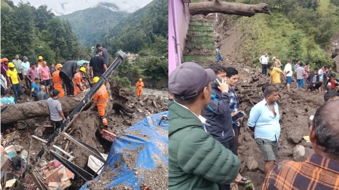 Chamoli Cloudburst: नंदानगर में भीषण प्राकृतिक आपदा, तीन लोगों की जान बची – कई अभी भी लापता