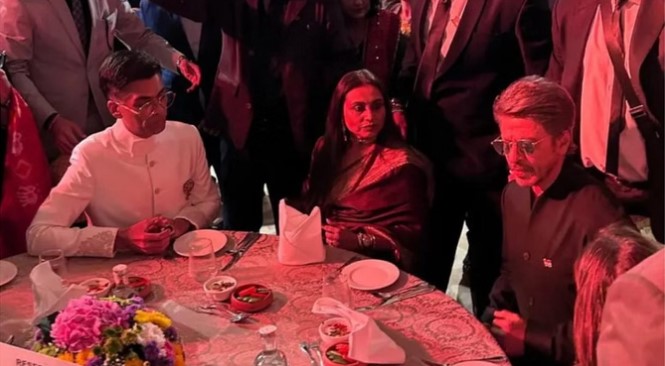 राष्ट्रपति भवन में बॉलीवुड का जलवा: शाहरुख, रानी और करण का रॉयल डिनर लुक वायरल
