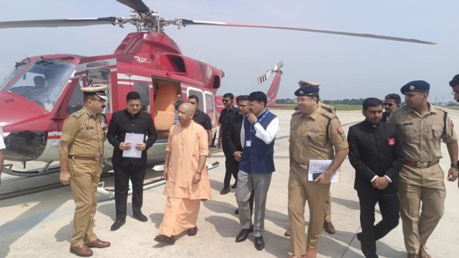 राम नगरी में विदेशी मेहमान: मॉरीशस PM का सीएम योगी ने किया स्वागत