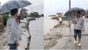 शारदा का कहर जारी: लखीमपुर खीरी के कई गांवों में तबाही, 70 परिवार बेघर