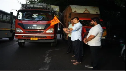 पंजाब बाढ़ पीड़ितों की मदद को आगे आई AAP, सौरभ भारद्वाज ने दिल्ली से रवाना किया राहत ट्रक