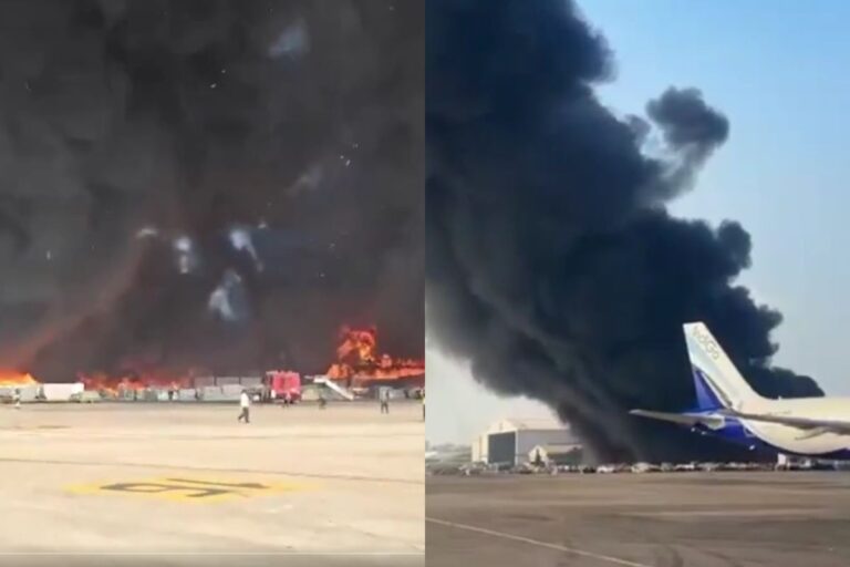 Bangladesh: ढाका International Airport पर लगी भीषण आग, सभी उड़ानें रोकी |