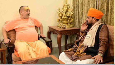 पूर्व सांसद बृजभूषण शरण सिंह हरिद्वार पहुंचे, शंकराचार्य स्वामी राजराजेश्वराश्रम से की मुलाकात