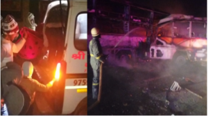 दृश्यता शून्य होने से भीषण हादसा: 10 वाहन आपस में टकराए, 6 की मौत, 80 से ज्यादा घायल