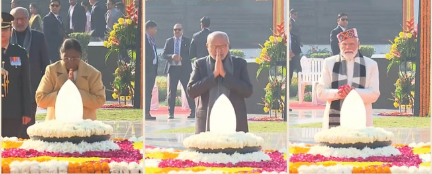 पूर्व प्रधानमंत्री वाजपेयी की 101वीं जयंती, राष्ट्रपति मुर्मू-उपराष्ट्रपति, PM मोदी ने किया नमन |