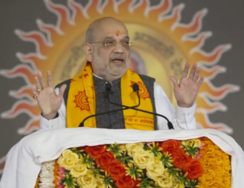 अखंड ज्योति शताब्दी समारोह में गृह मंत्री शाह का संबोधन, आज हिंदुत्व का नारा है गूंज रहा