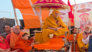 शंकराचार्य अविमुक्तेश्वरानंद सातवें दिन भी धरने पर बैठे, शिविर के पास रात में संदिग्ध गतिविधियां