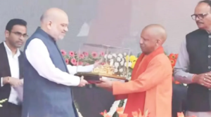 ‘एक जनपद–एक व्यंजन’ योजना का शुभारंभ, मंच पर साथ दिखे अमित शाह और योगी आदित्यनाथ