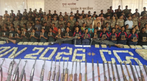 सुरक्षा बलों की बड़ी कामयाबी: नक्सली ठिकाने से करोड़ों कैश, सोना और AK-47 सहित हथियार बरामद