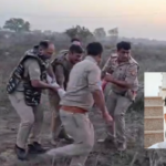 सास और साले की चाकू से हत्या करने वाले आरोपी अफसर खां मुठभेड़ में ढेर, 2 सिपाही घायल