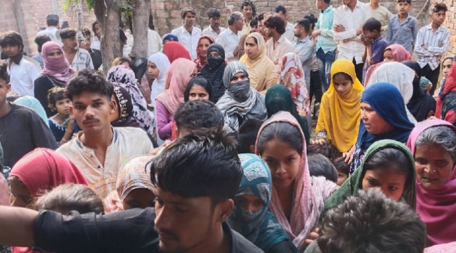 सोते मजदूर की बेरहमी से हत्या: हाथ-पैर बांधकर गला रेता, पास ही सो रहे थे पत्नी-बच्चे