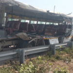 एक्सप्रेसवे पर भीषण हादसा, खड़े ट्रक से टकराई रोडवेज बसें, तीन की मौत, 31 घायल