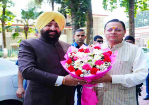 राज्यपाल गुरमीत सिंह और सीएम पुष्कर धामी ने शुरू की नई विकास परियोजना