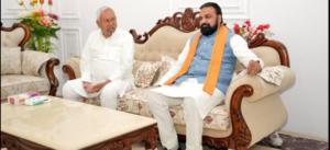 नीतीश–सम्राट की मुलाकात से गरमाई बिहार की सियासत