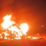 मिर्जापुर सड़क हादसा: 11 लोगों की मौत, बोलेरो में लगी आग