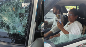 मिताली बाग की कार पर हमला, टीएमसी ने भाजपा पर लगाए गंभीर आरोप