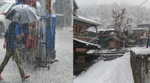 उत्तराखंड के 12 जिलों में बारिश-बर्फबारी का अलर्ट, मौसम विभाग की चेतावनी