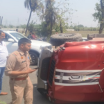 भीषण सड़क हादसा: तेज रफ्तार थार ने बाइक को मारी जोरदार टक्कर, युवक की मौत; महिला गंभीर घायल