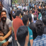 मेरठ सेंट्रल मार्केट में सीलिंग कार्रवाई के दौरान व्यापारी का धरना, भीड़ ने टीम को घेरा