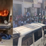 स्कूल वैन में लगी भीषण आग, 5 बच्चे और चालक गंभीर रूप से झुलसे