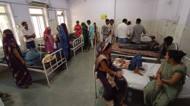 डीजे पर नाचते बारातियों को पिकअप ने कुचला, 30 से ज्यादा घायल