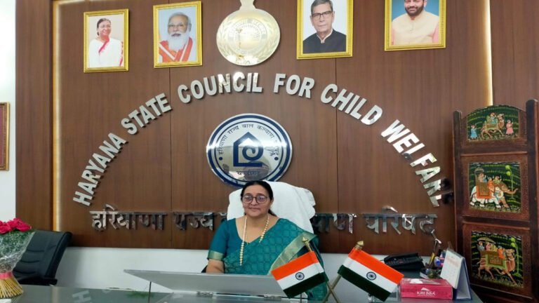 Meena Kamboj ने हरियाणा राज्य बाल कल्याण परिषद की मानद महासचिव का संभाला पदभार