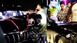 Kaichi Dham में नशे में धुत पर्यटकों का हंगामा, पुलिस से बचने के दौरान तीन वाहनों को मारी टक्कर