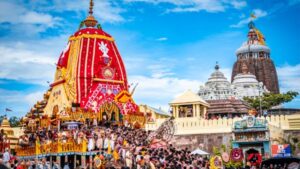 Puri में भगवान जगन्नाथ की भव्य रथयात्रा, लाखों श्रद्धालुओं की मौजूदगी में शुरू