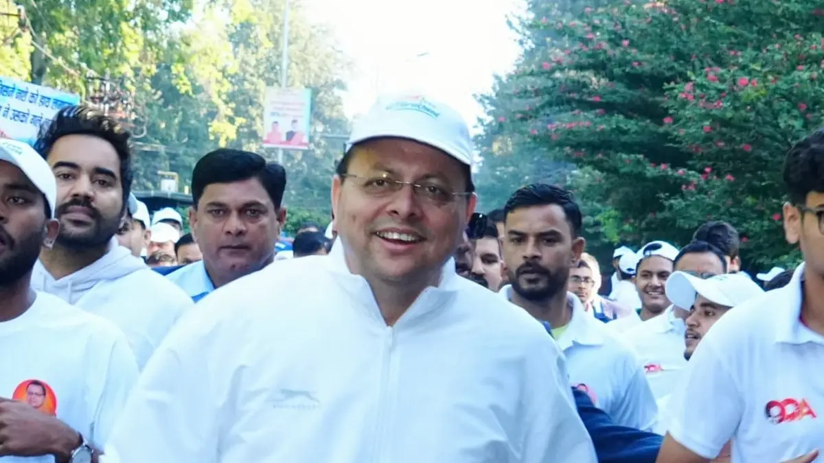 Dehradun में ड्रग फ्री उत्तराखंड वॉकथॉन, CM धामी ने युवाओं को दिलाई नशामुक्ति की शपथ; बोले- नशे को ना, जिंदगी को हां