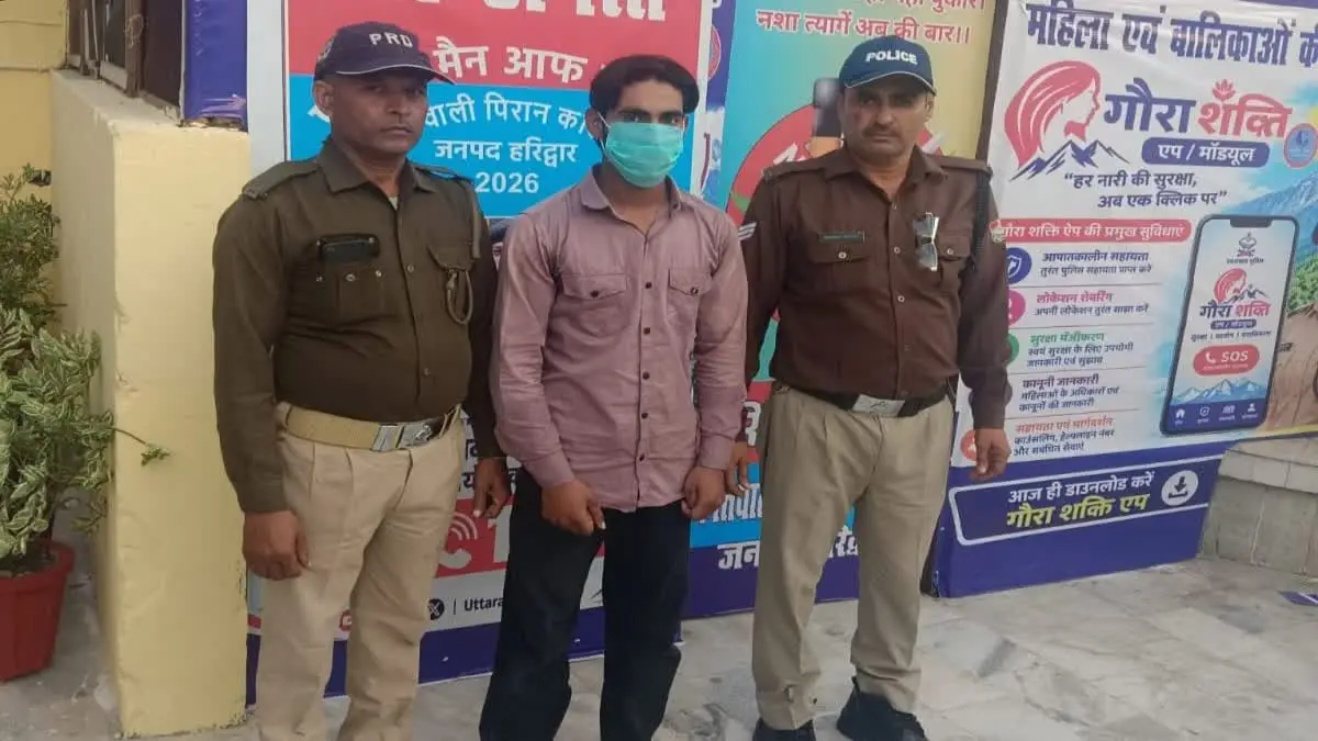 Roorkee में नाबालिग से दुष्कर्म के आरोप में 20 वर्षीय युवक गिरफ्तार, सोशल मीडिया पर वीडियो वायरल होने के बाद कार्रवाई